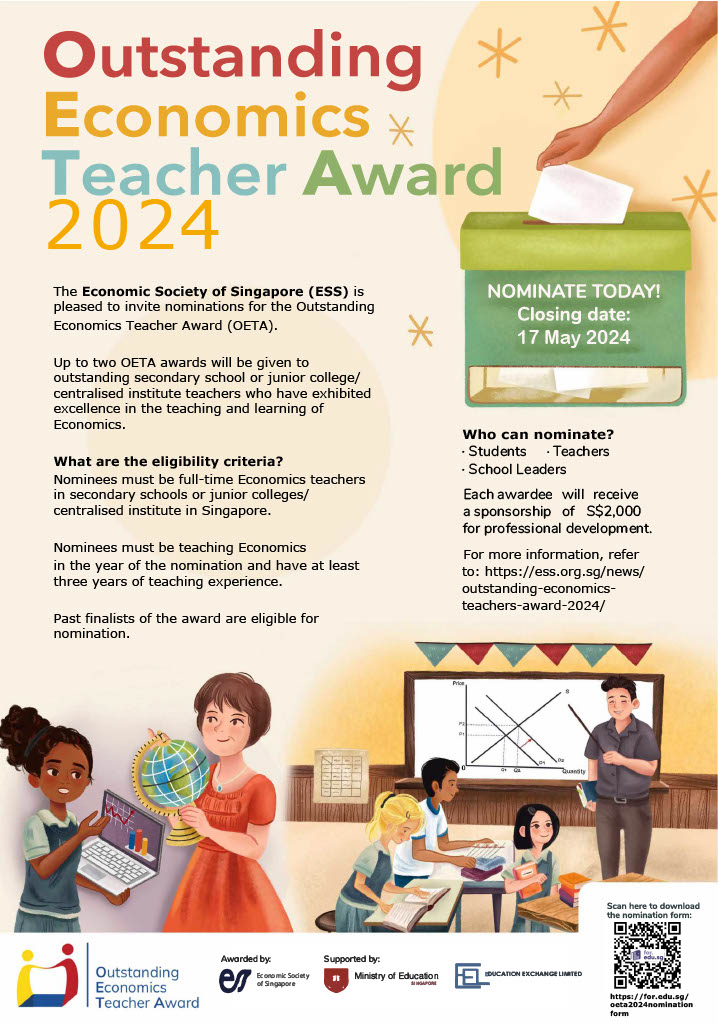 Outstanding Economics Teachers Award 2024
